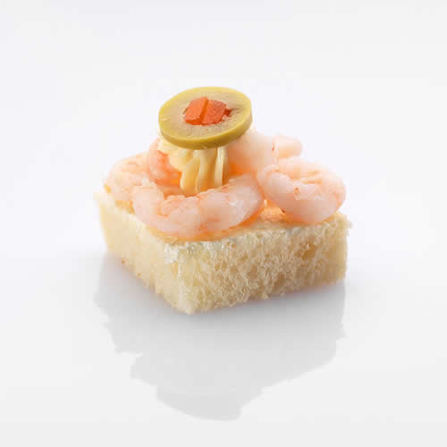 Amouse Bouche with shrimps
