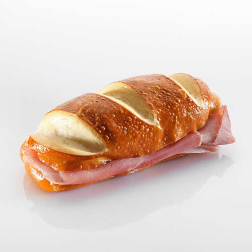 Sandwich: Migetti mit Schinken